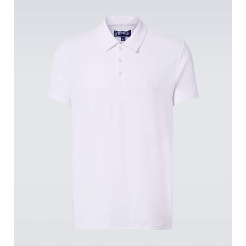 Vilebrequin Cotton-blend terry polo shirt