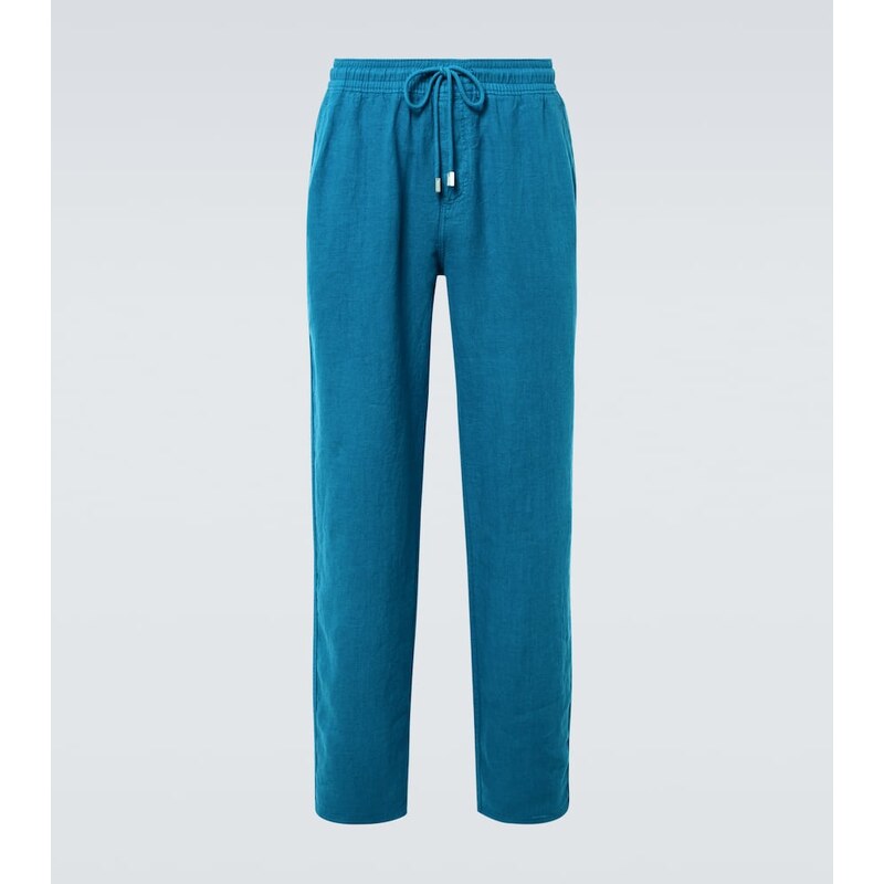 Vilebrequin Linen wide-leg pants