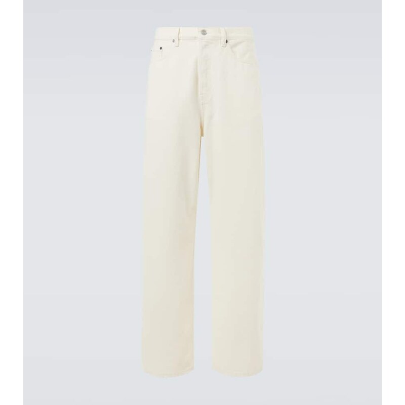 Frame Baggy high-rise wide-leg jeans