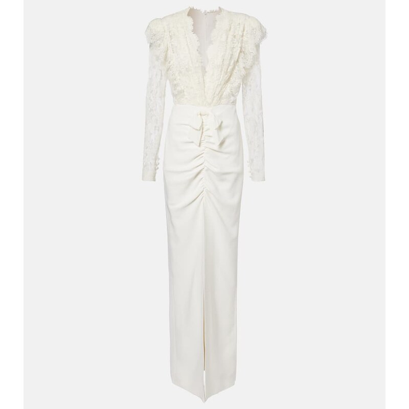 Alessandra Rich Lace gown
