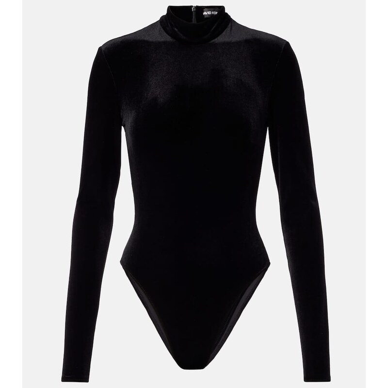 David Koma Velvet bodysuit