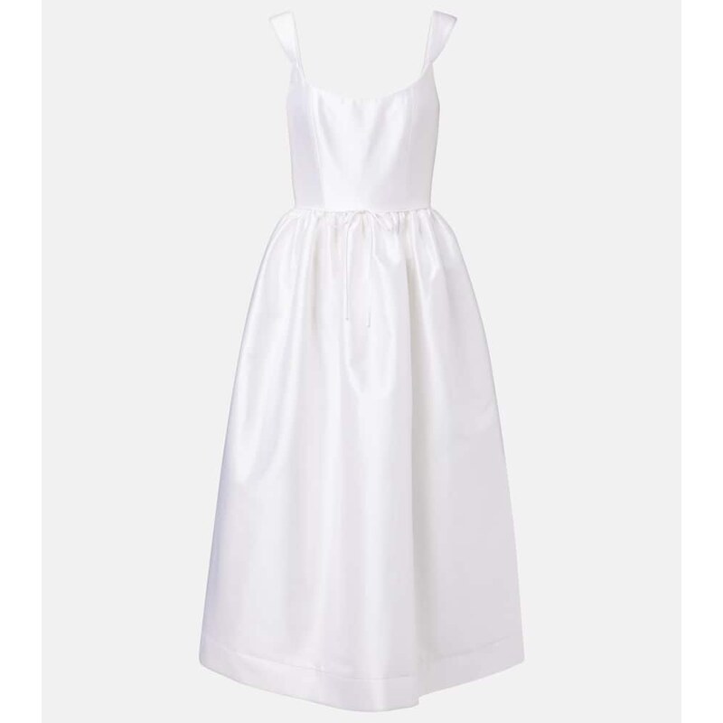 Markarian Apple cotton and silk midi dress