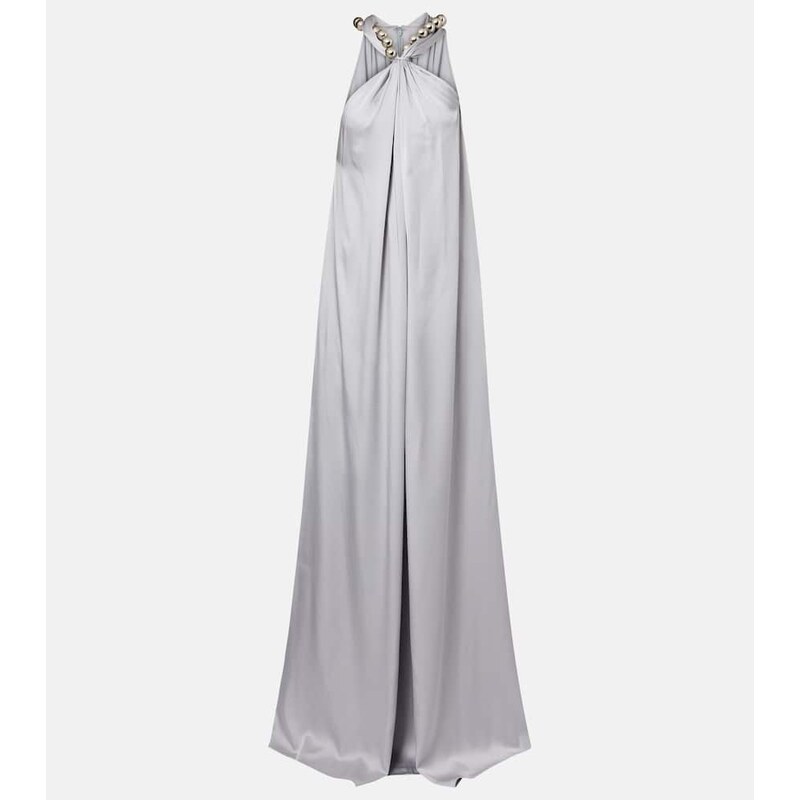 Stella McCartney Embellished satin gown