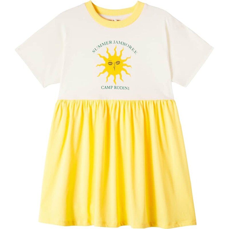 Mini Rodini Printed cotton dress