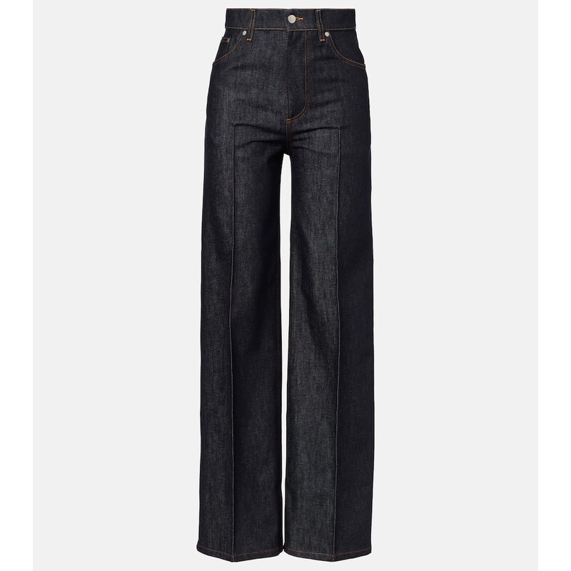 Stella McCartney Mid-rise wide-leg jeans
