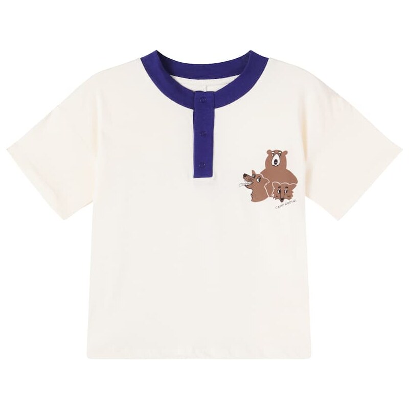 Mini Rodini Printed cotton jersey T-shirt