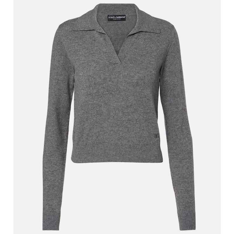 Dolce&Gabbana Cashmere polo sweater