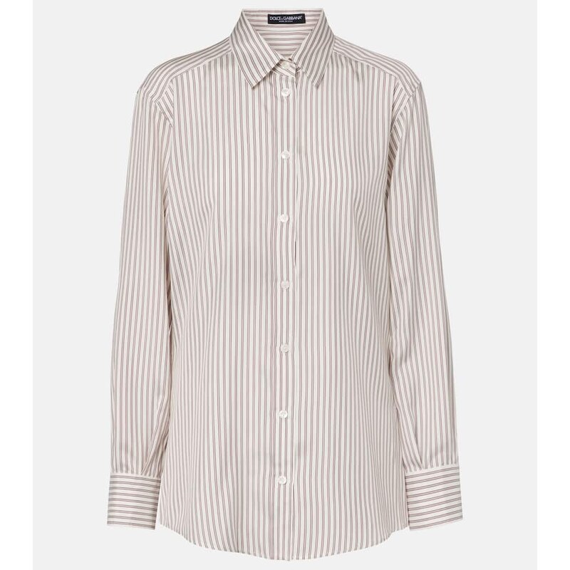 Dolce&Gabbana Striped silk shirt