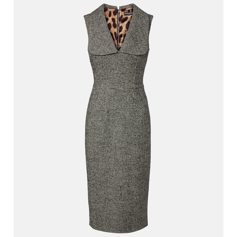 Dolce&Gabbana Wool-blend midi dress