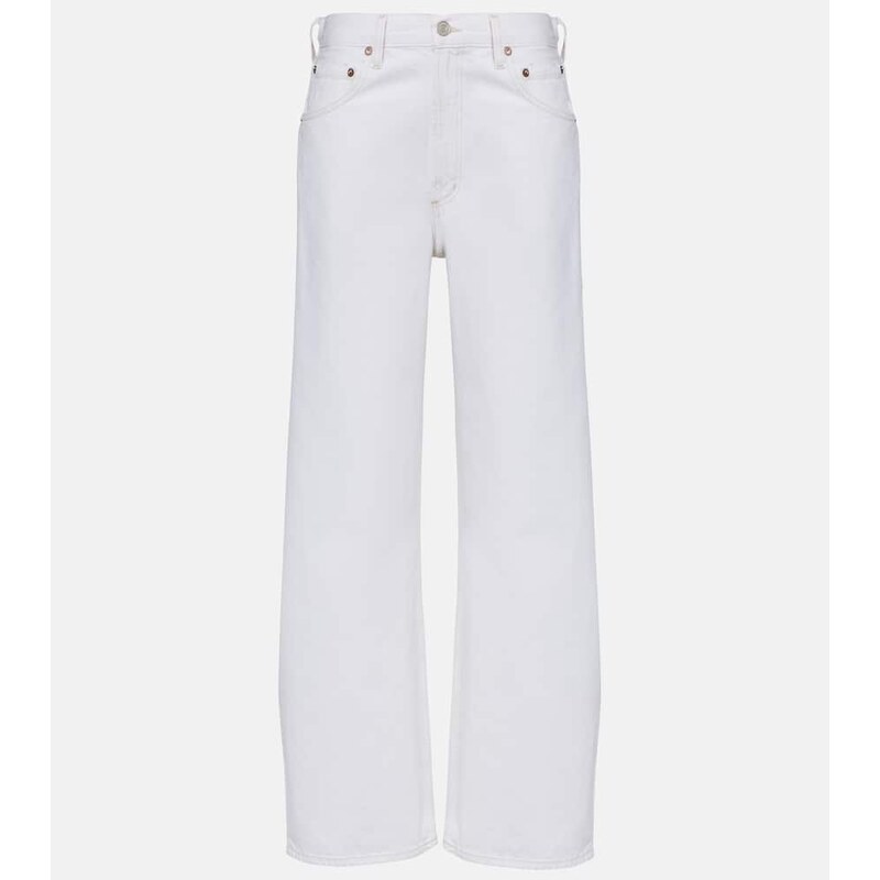 Agolde Low Curve mid-rise wide-leg jeans