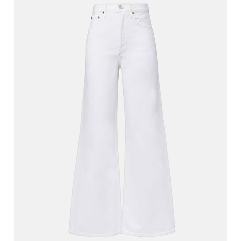 Agolde Dame high-rise wide-leg jeans