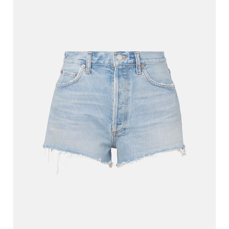 Agolde Ridley high-rise denim shorts