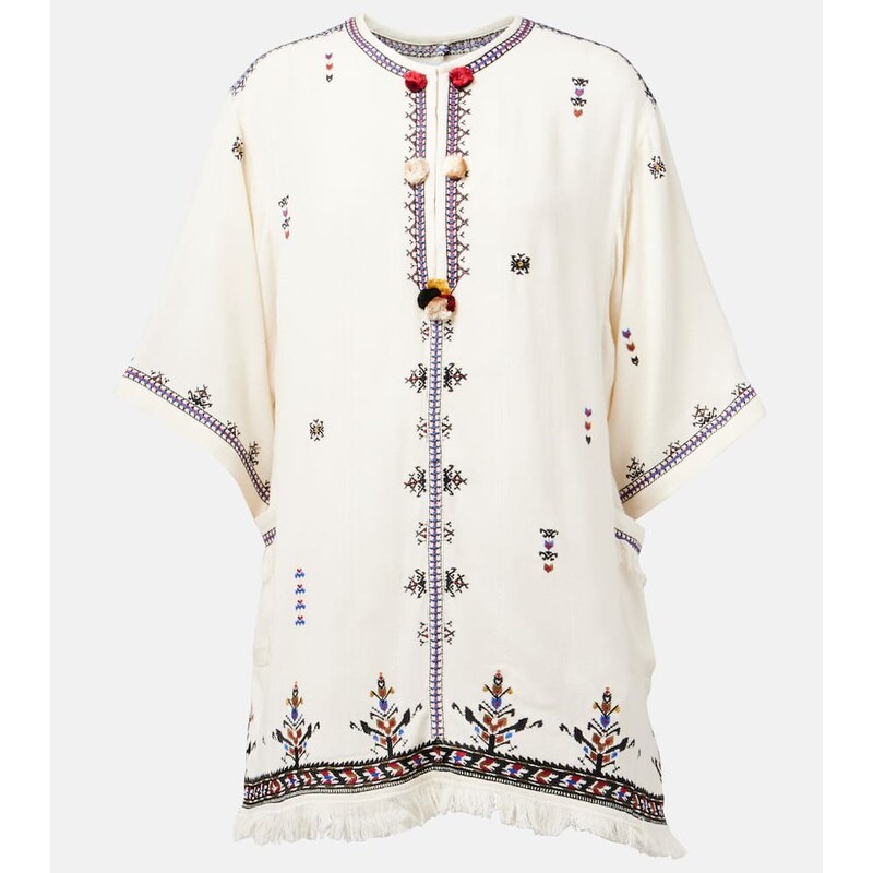 Marant Etoile Kressy embroidered minidress