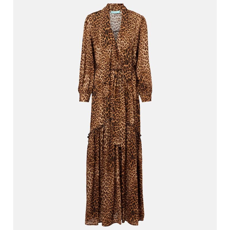 Melissa Odabash Skylar leopard-print maxi dress