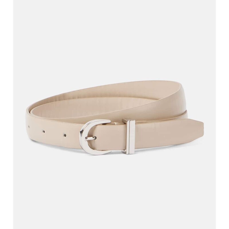 Khaite Luna leather belt