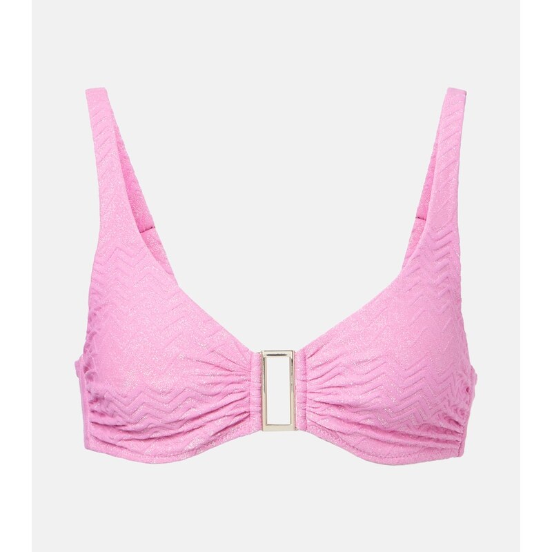 Melissa Odabash Bel Air chevron bikini top