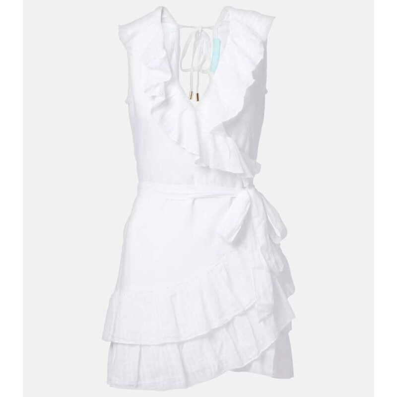 Melissa Odabash Molly open-back cotton wrap dress