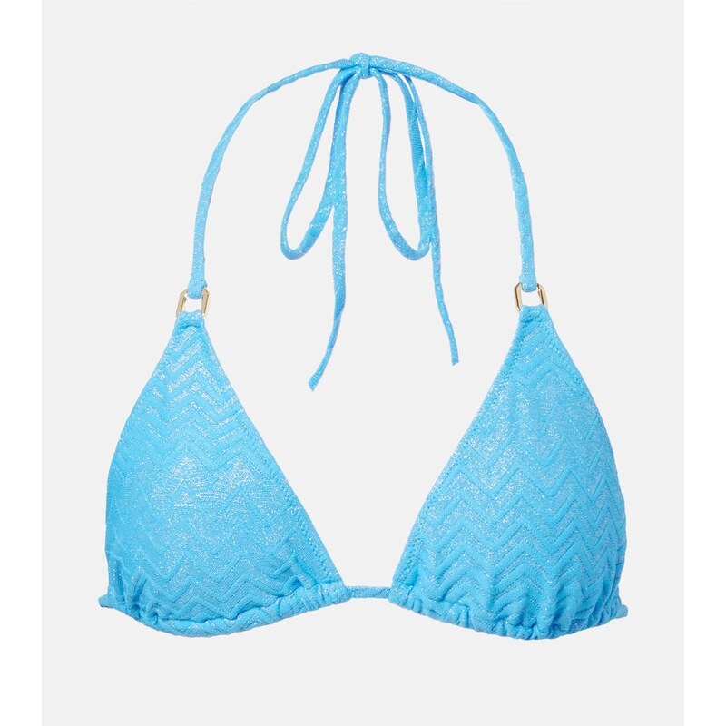 Melissa Odabash Maine chevron bikini top