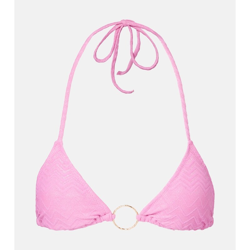 Melissa Odabash Miami chevron bikini top