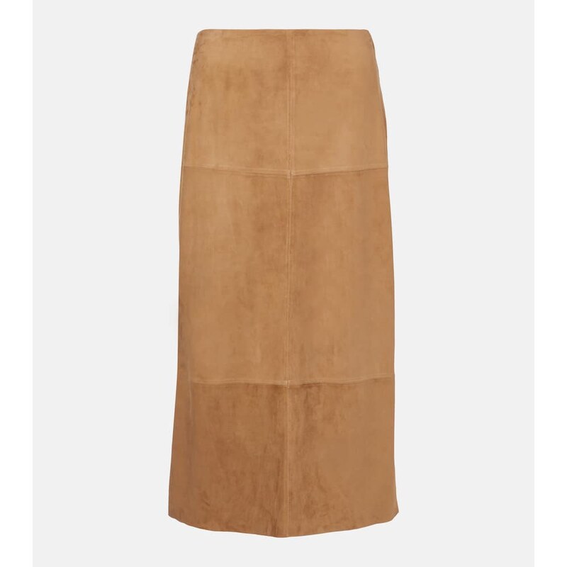 Proenza Schouler Leather midi skirt