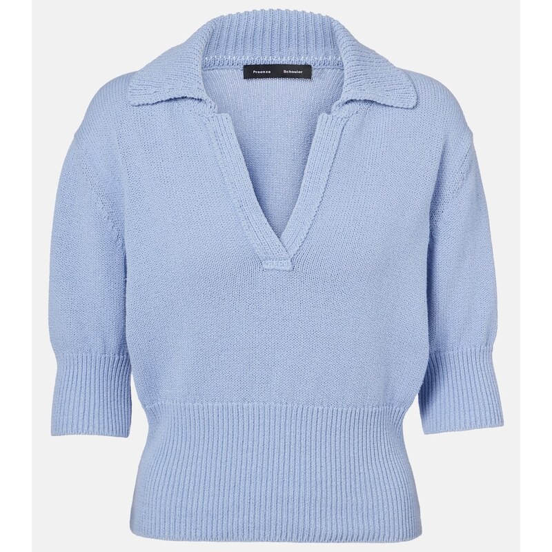 Proenza Schouler Reeve cotton polo shirt