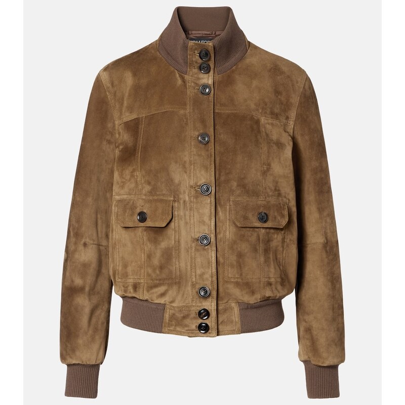 Tom Ford Suede bomber jacket
