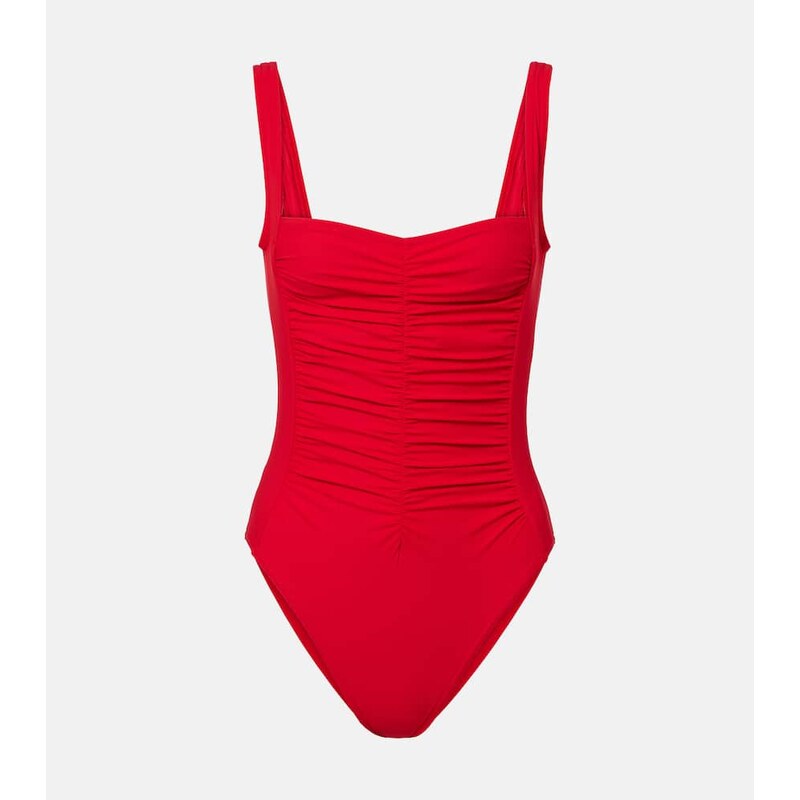 Karla Colletto Ruched swimsuit