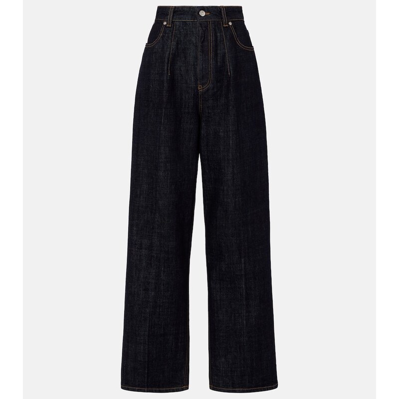 Victoria Beckham High-rise straight jeans