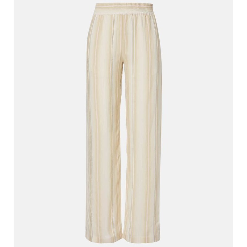 Victoria Beckham Striped wide-leg pants