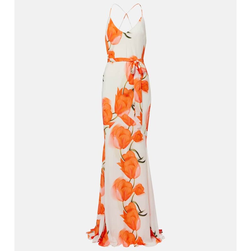 Alexandra Miro Isla floral gown