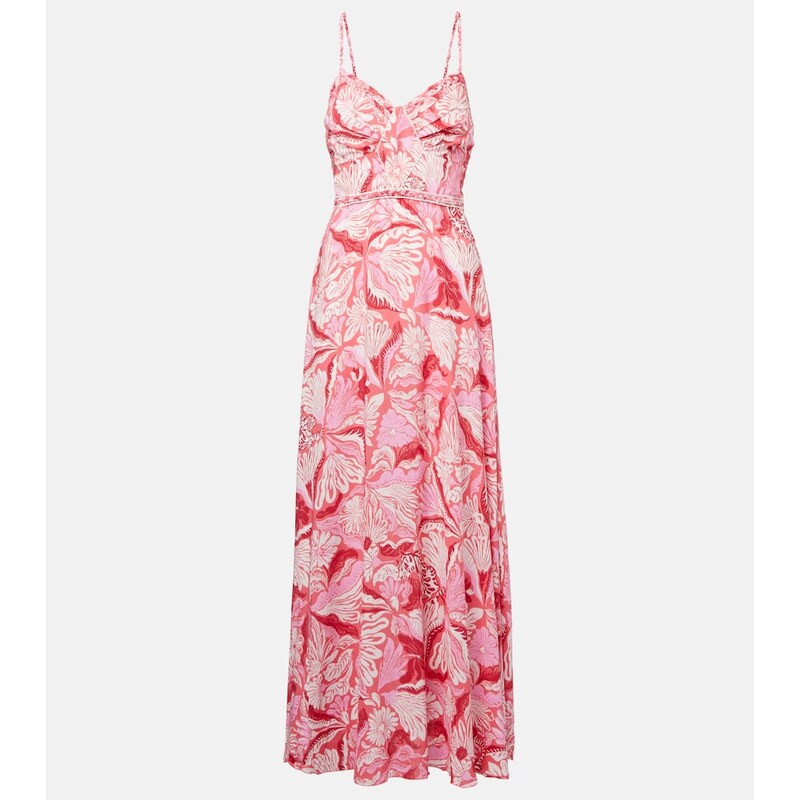 Poupette St Barth Cara floral maxi dress
