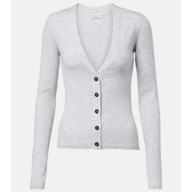 Brunello Cucinelli Ribbed-knit cardigan