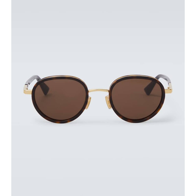Bottega Veneta Forte Panthos round sunglasses