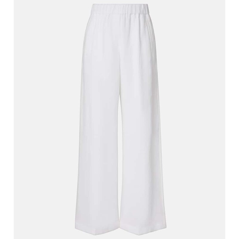 Brunello Cucinelli Cotton wide-leg pants