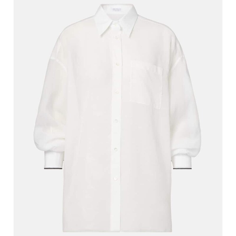Brunello Cucinelli Cotton poplin shirt
