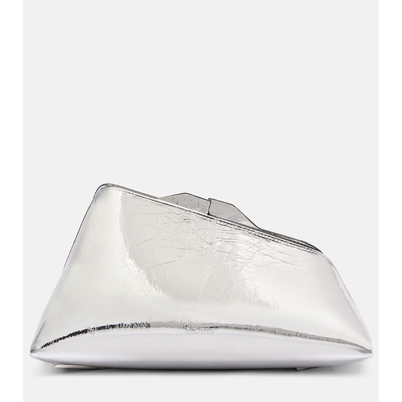 The Attico 8.30 PM oversized leather clutch