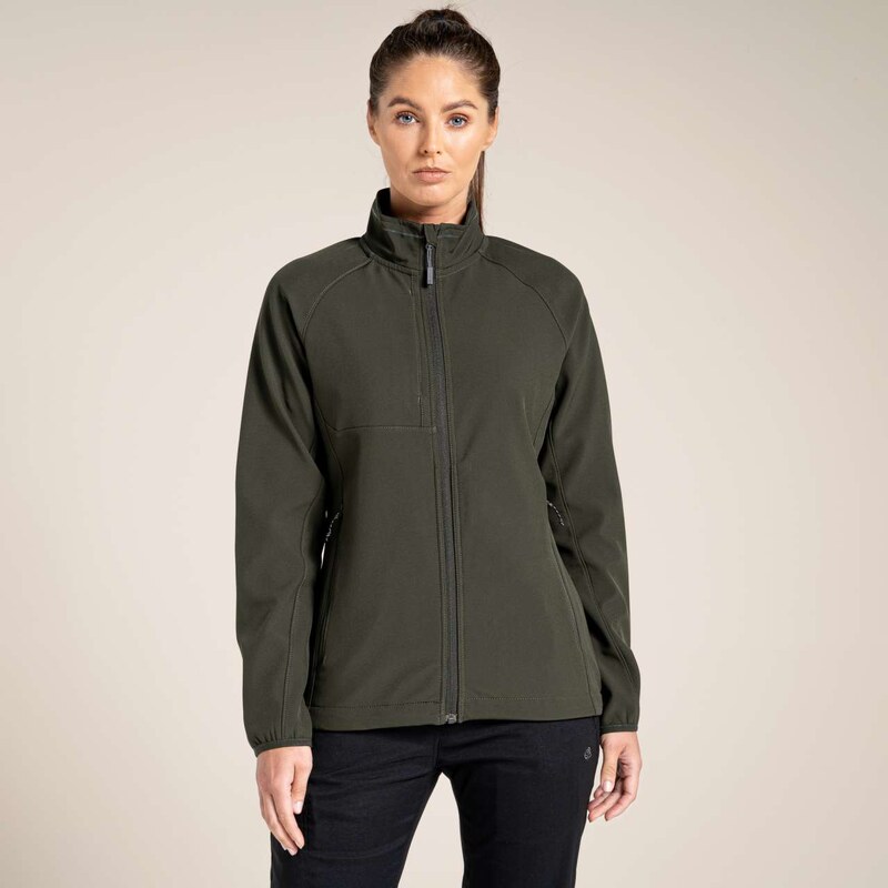 Craghoppers EXPERT WOMENS BASECAMP SOFTSHELL JACKET Black – 115502513