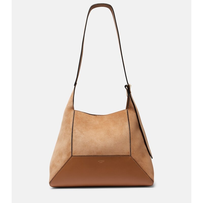 Jimmy Choo Diamond Medium suede shoulder bag