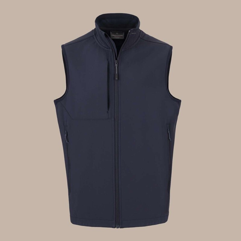 Craghoppers UNISEX EXPERT BASECAMP SOFTSHELL VEST Black –