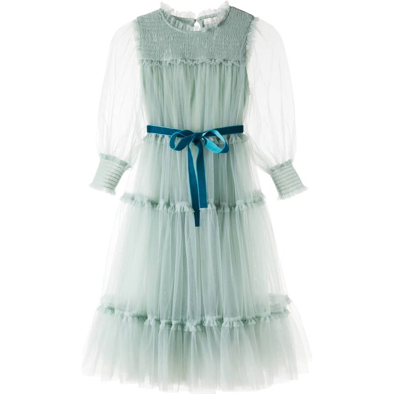 Cera Una Volta Grace tiered tulle dress