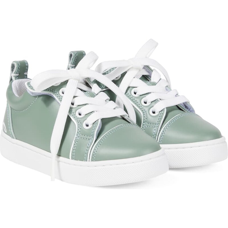 Christian Louboutin Kids Funnyto leather sneakers