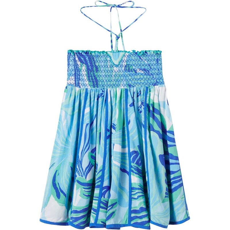Poupette St Barth Kids Cycas printed dress