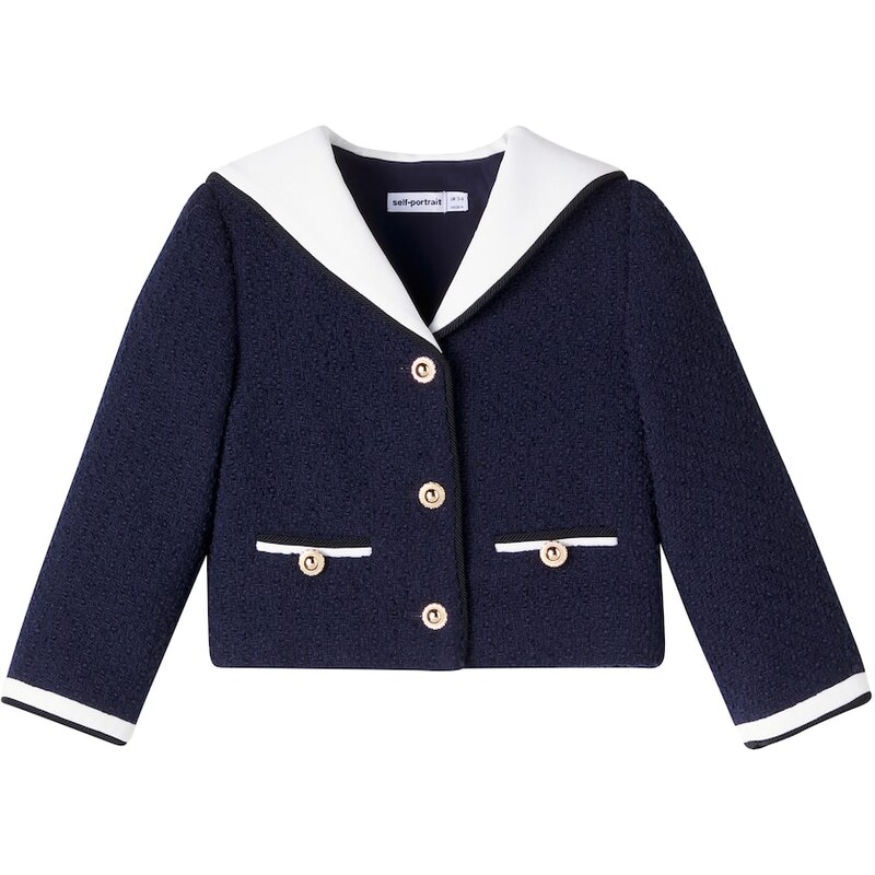 Self-Portrait Kids BouclÃ jacket