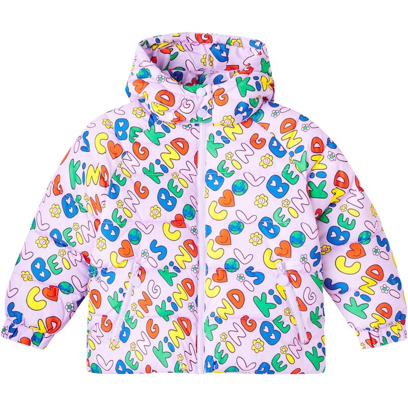 Stella McCartney Kids Printed puffer jacket