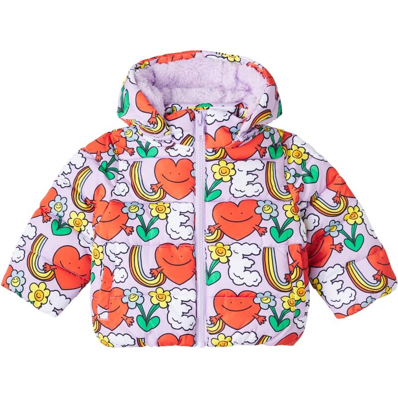 Stella McCartney Kids Baby printed puffer jacket