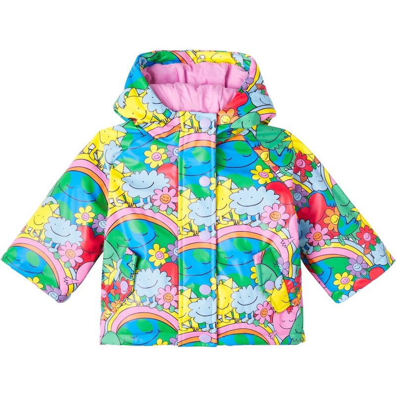 Stella McCartney Kids Printed raincoat
