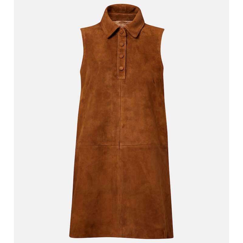 Frame The Suede City suede minidress