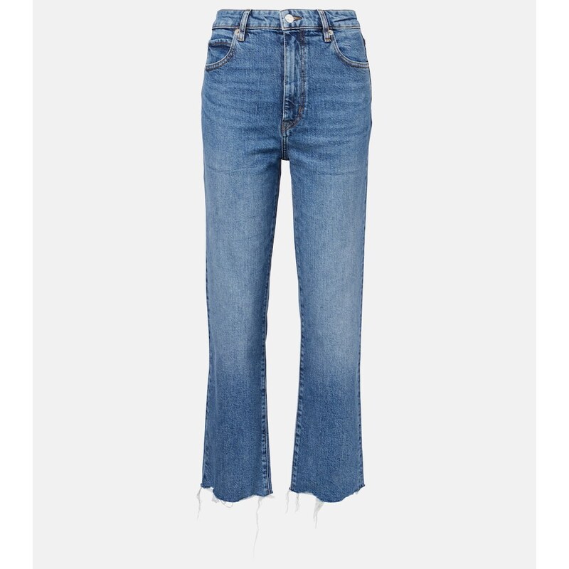 Frame Ruler cropped straight jeans
