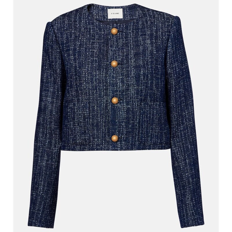 Frame Cotton tweed jacket