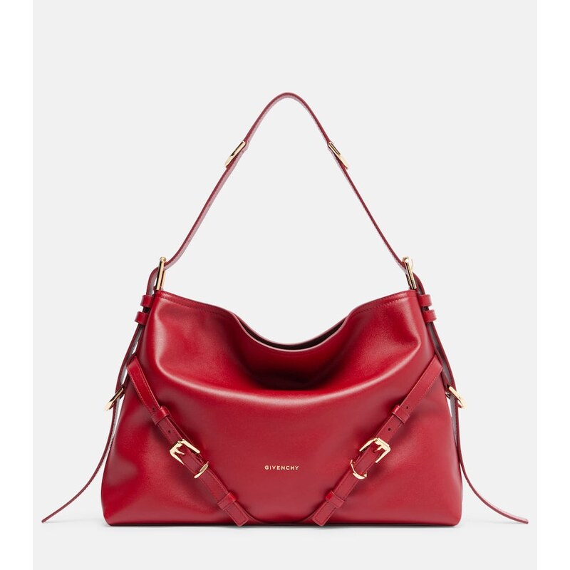 Givenchy Voyou Medium kabelka v červené barvě